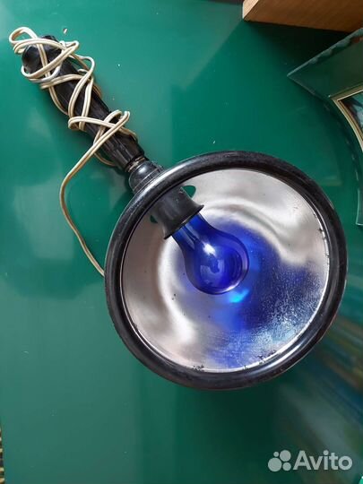 Медицинская синяя лампа СССР