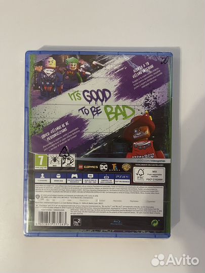 Новый диск Lego dc super villains ps4