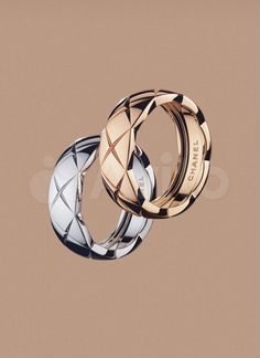 Золотое кольцо chanel