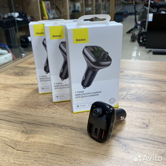 FM Трансмисстер Baseus S-13 Bt