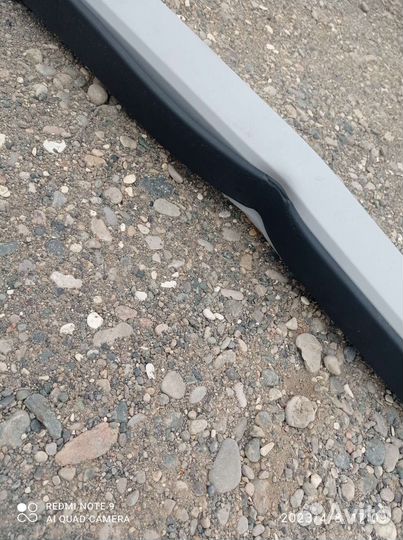 Задний бампер на ниву