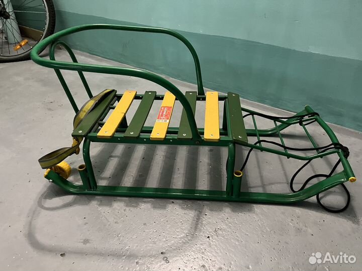 Санки на колесиках