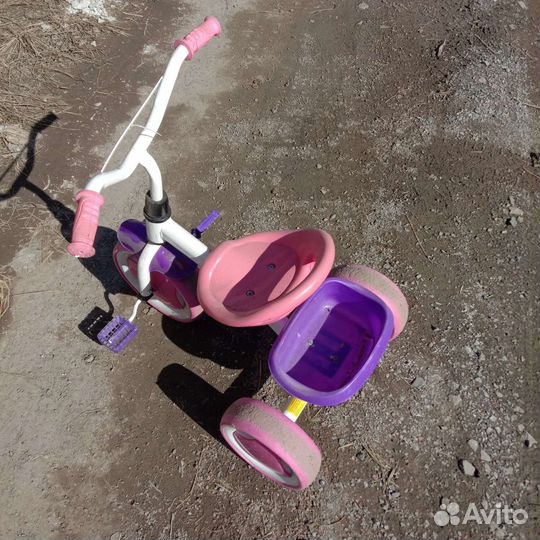 Детский трехколесный велосипед бу