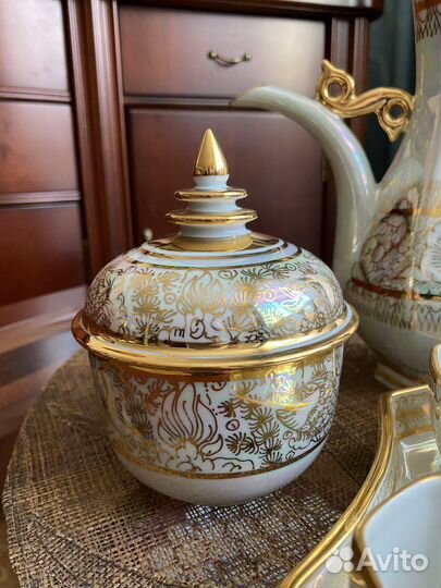 Сервиз чайный, вазы, подсвечники (Вьетнам)