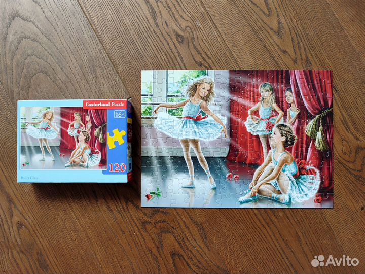 Пазлы Castorland Puzzle 120 и Step Puzzle 104