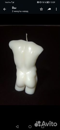 Силиконовая форма. Торс мужской и женский