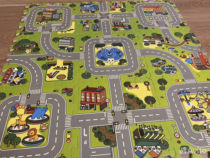 Детский коврик - пазл