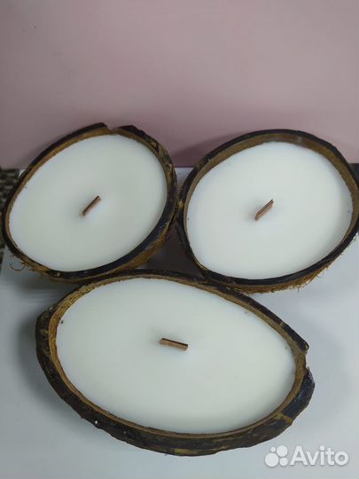 Кокосовый воск для свечей