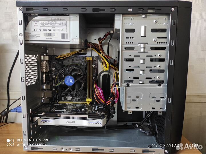 Игровой пк I3-4150/GTX950/SSD/8GB