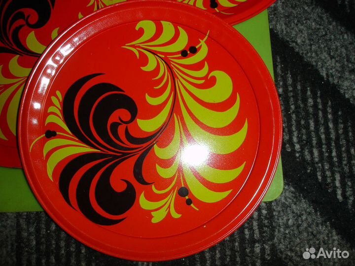 Тарелка декоративная (металлическая)