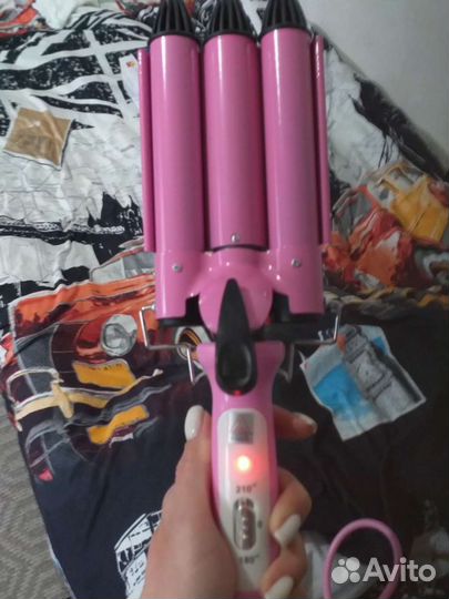 Плойка тройная(для создания волн)