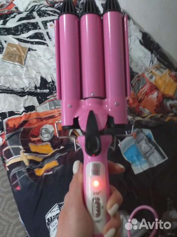 Плойка тройная(для создания волн)