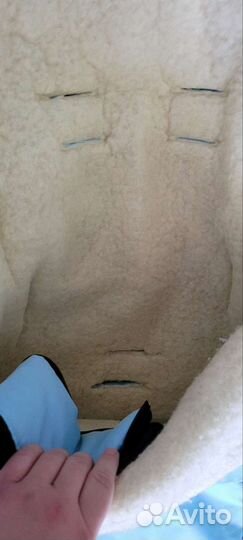 Конверт в коляску на овчине