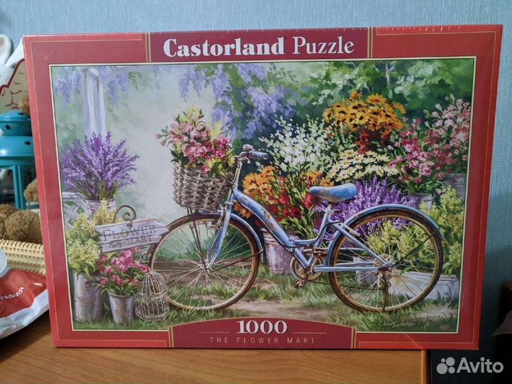 Пазл 1000 шт. The Flower Mart Castorland Puzzle