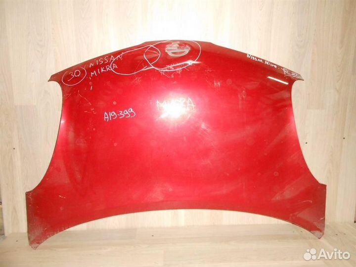 Капот Nissan Micra (K12) 2002-2010