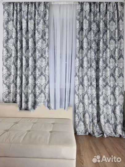 Шторы новые готовые разные цвета
