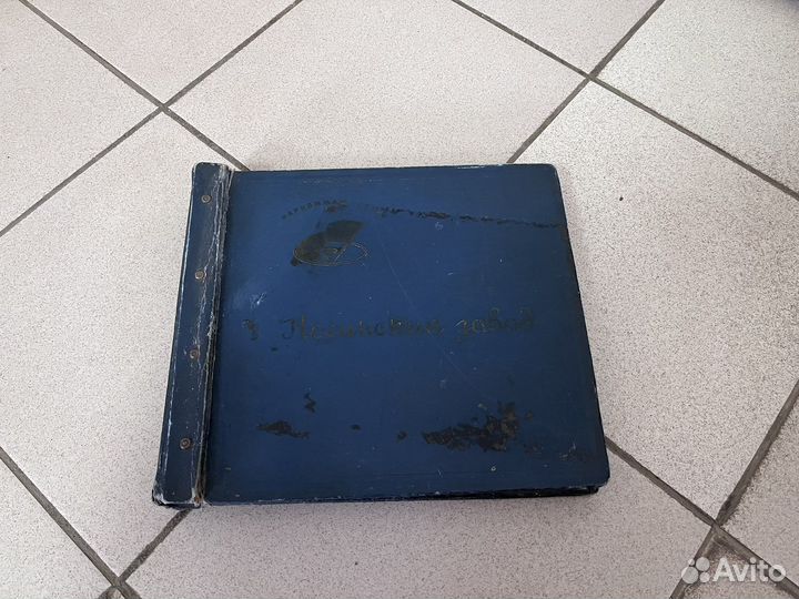 Альбом для патефонных пластинок 30-е года