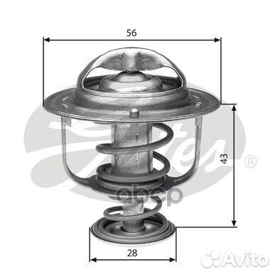 Термостат Toyota Avensis (T250, T270) 03, Coro