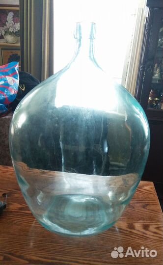 Бутыль стеклянная 30 литров 1965г