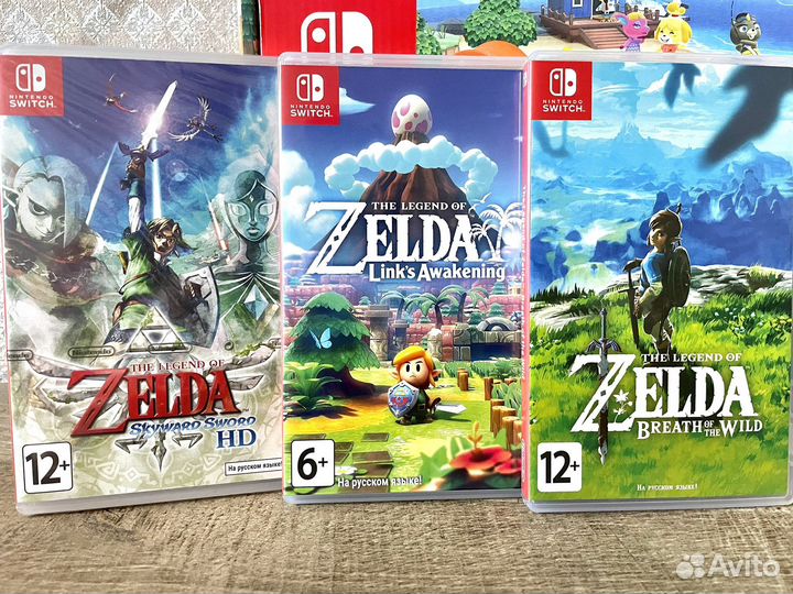 Zelda breath of the wild для Nintendo switch