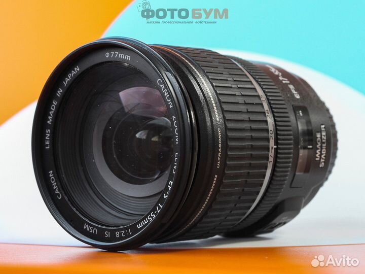 Объектив Canon EF-S 17-55mm f2.8 IS USM