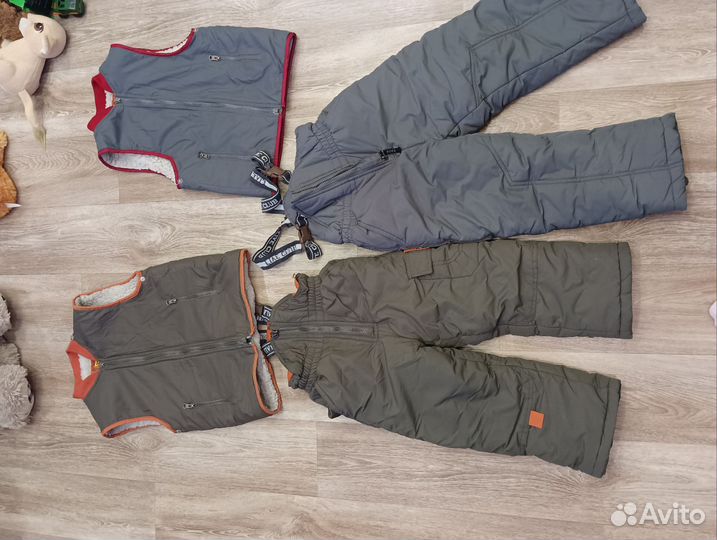 Большой пакет вещей на мальчика от 1 до 3 лет