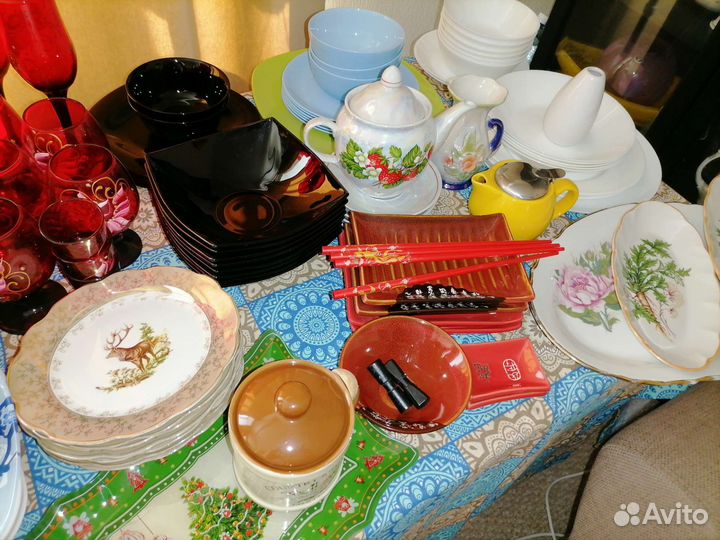 Посуда разная б/у