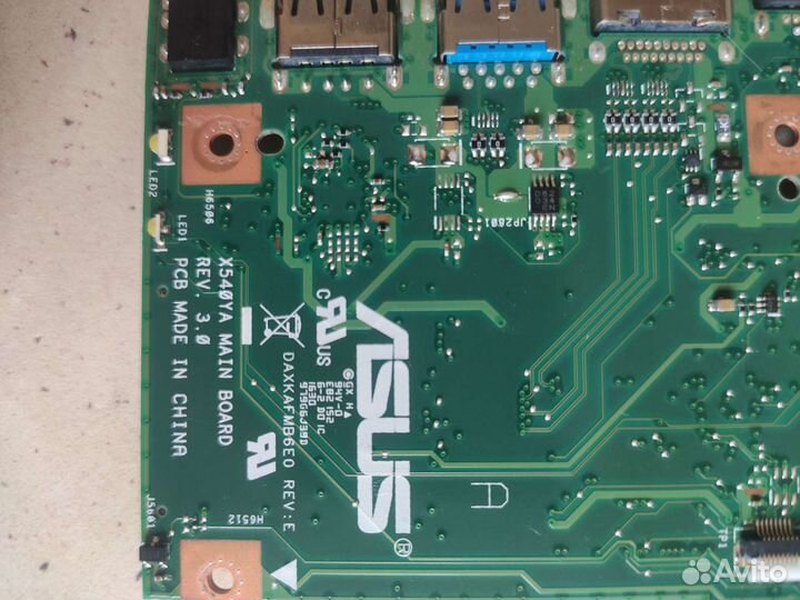 Asus X540Y (X540YA main board rev: 3.0)