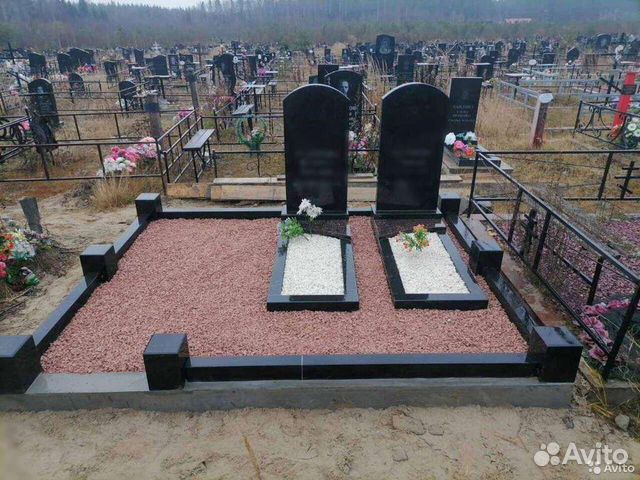 Изготовление памятников и ограждений, венки