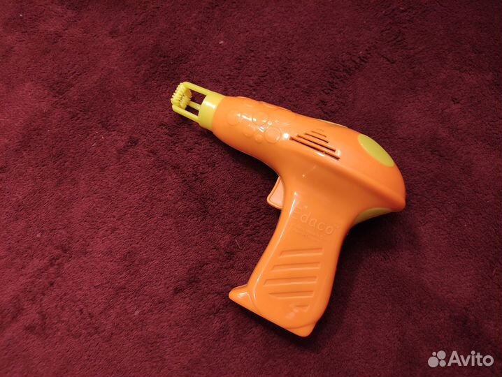 Пистолет для мыльных пузырей