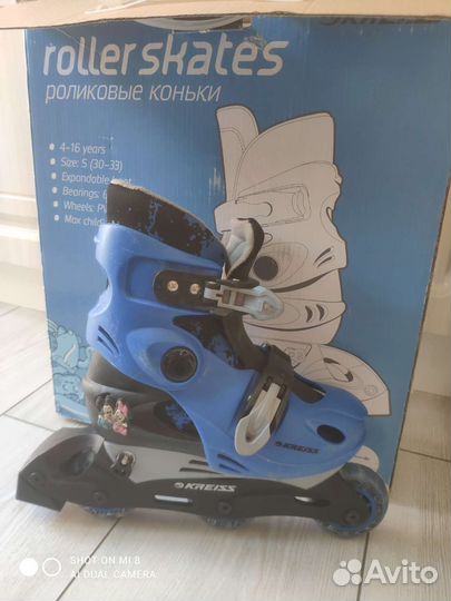 Роликовые коньки детские