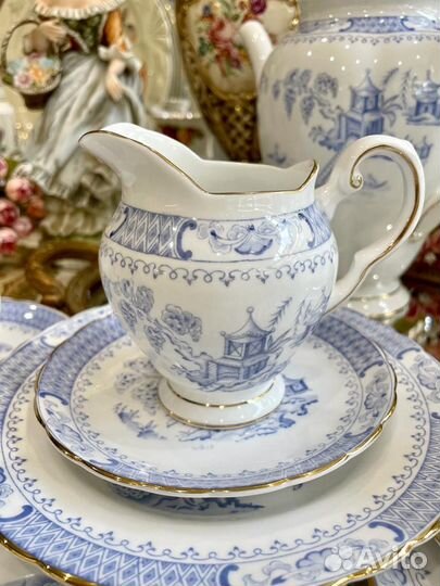 Винтажный чай/кофе сервиз. Tuscan Fine English