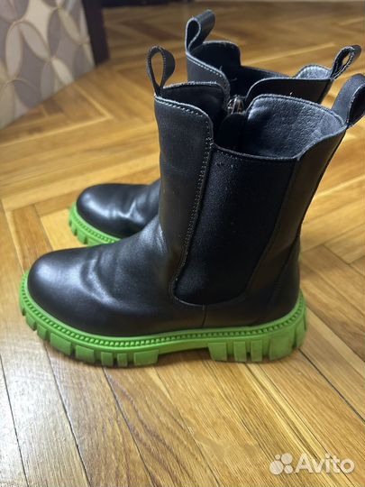 Сапоги для девочки демисезон 34