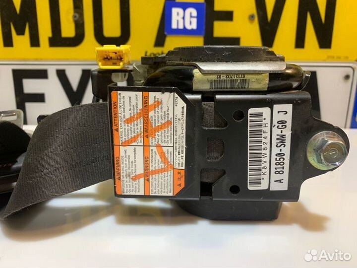 Ремень безопасности передний левый Honda Cr-V 3