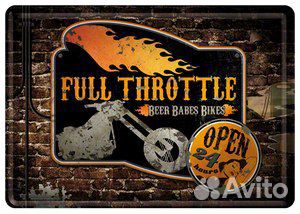 Металлическая открытка фрг