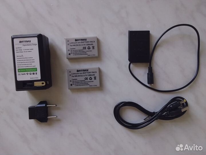 Вкладыш / Аккумулятор / Зарядное / Nikon EN-EL5