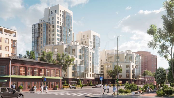 1-к. квартира, 42,7 м², 6/10 эт.