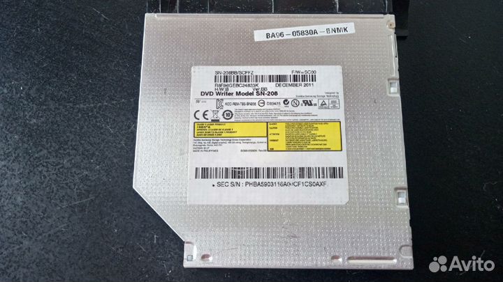 DVD Writer SN-208 Samsung