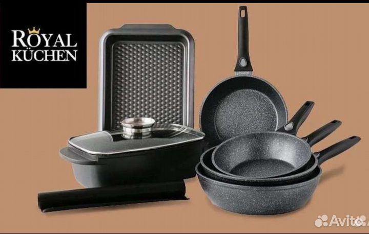 Сковорода и утятница royal kuchen