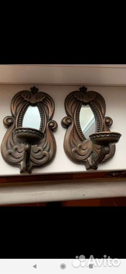 Подсвечники настенные СССР