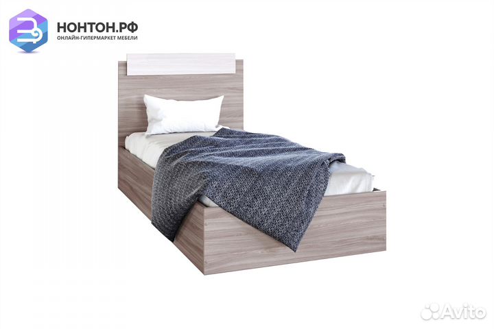 Кровать Эко ясень шимо