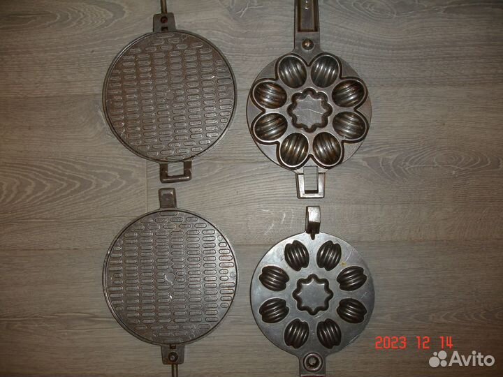 Вафельница и орешница СССР (на газ)