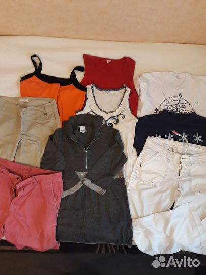 Женские вещи пакетом 46 48 размер бу