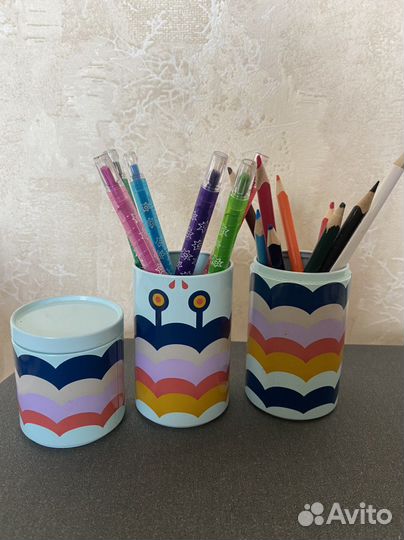 Баночки Икеа для канцелярии и др