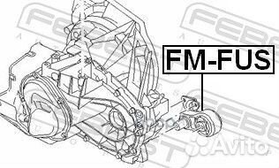 Подушка коробки передач мт зад лев fmfus Fe