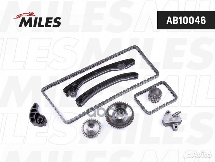 Комплект цепи грм nissan 1.6i HR16DE 10- AB1004