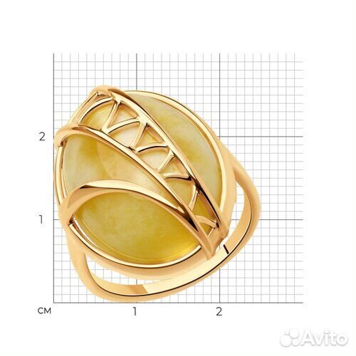 Кольцо Diamant из серебра, 93-310-00868-1, р.17,5