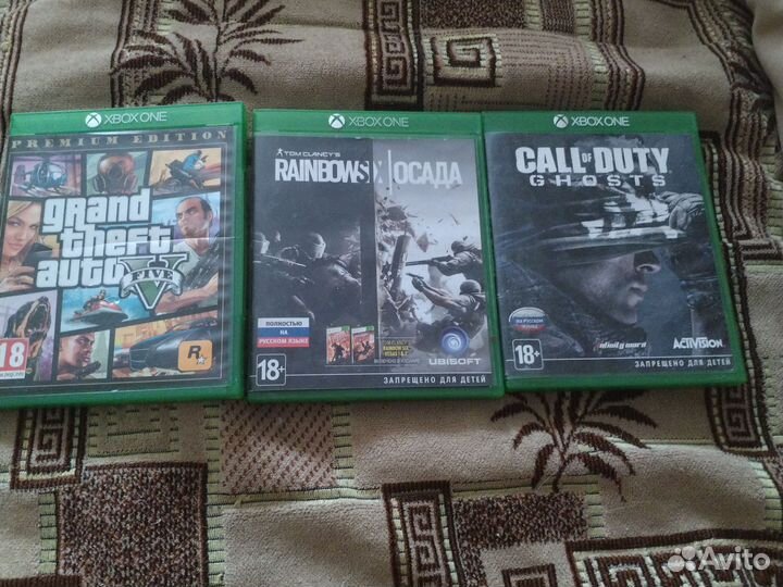 Диски на xbox one