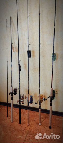 Спиннинги и катушки