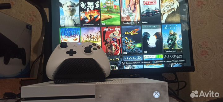 Xbox One S Игры+Подписка GamePass